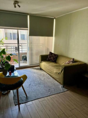 Exclusivo y amplio departamento 42 mts Stgo centro